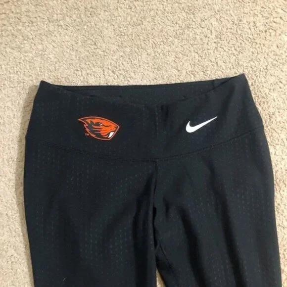 OSU Beavers Nike Dri-Fit Leggings. Sz Small. Gently used. - Picture 2 of 7